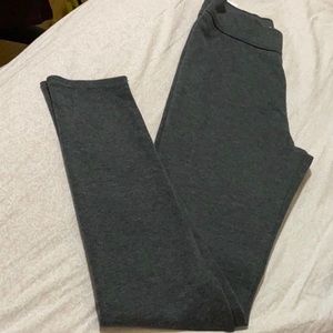 NWOT Abercrombie and Fitch Dark Gray Leggings